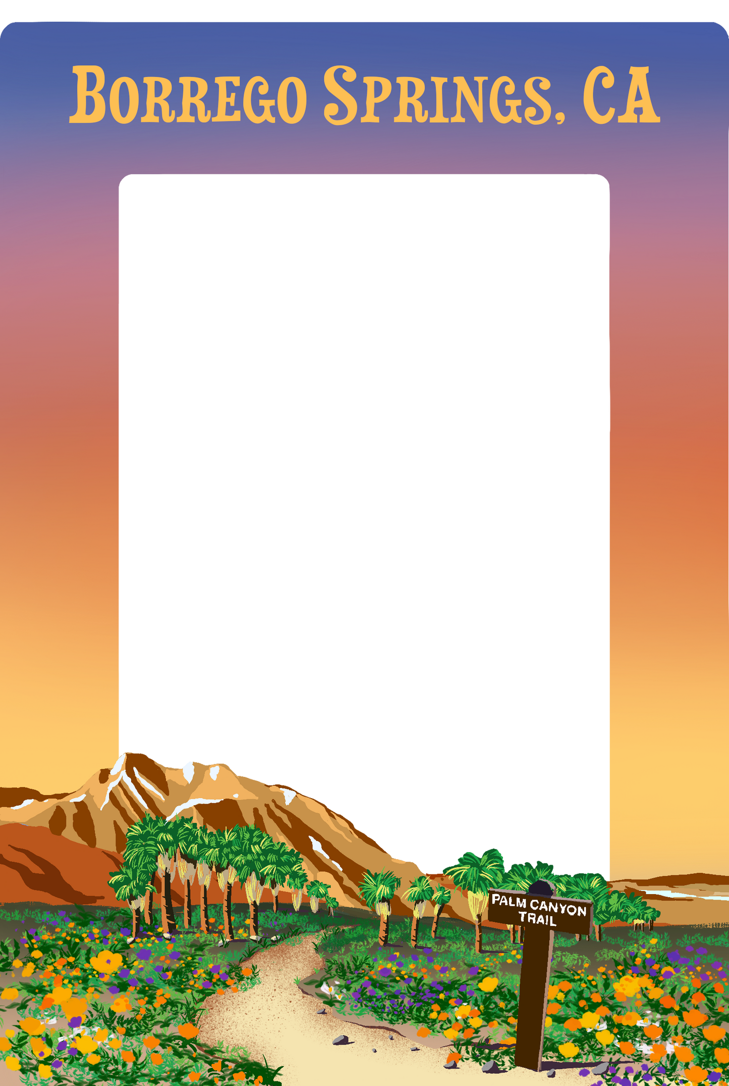 Borrego Springs - Vertical Frame