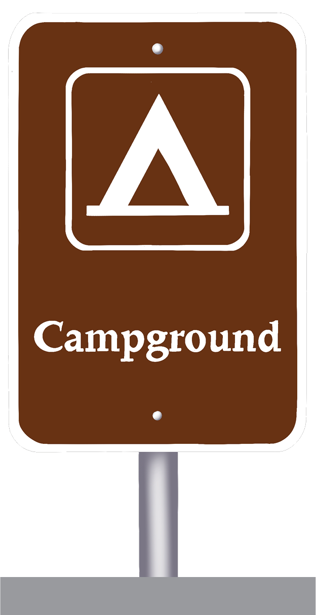 Small Campground Sign