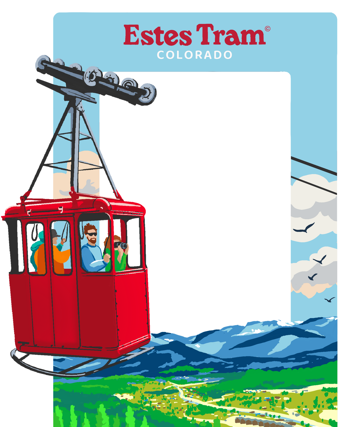 Estes Tram - Vertical Frame