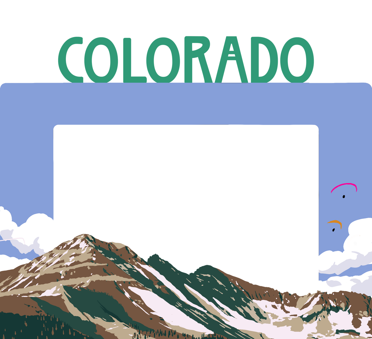 Frame - Colorado Mountain (horizontal)