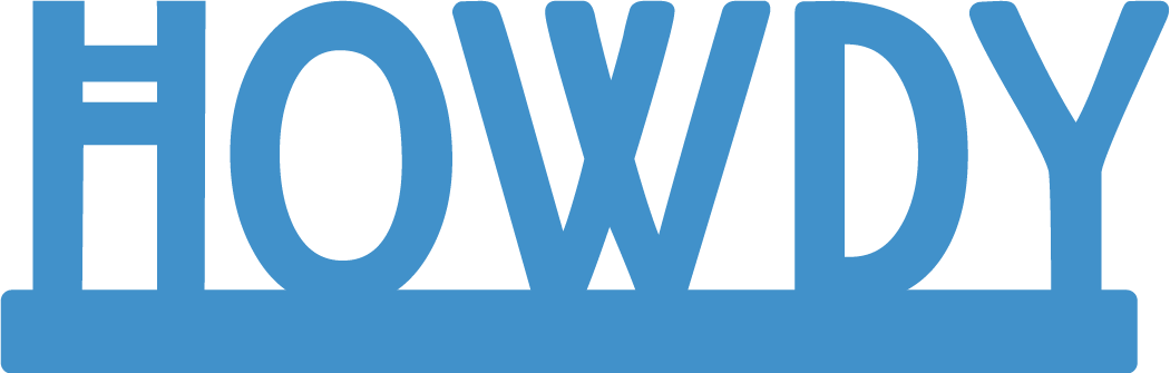Word Art - HOWDY