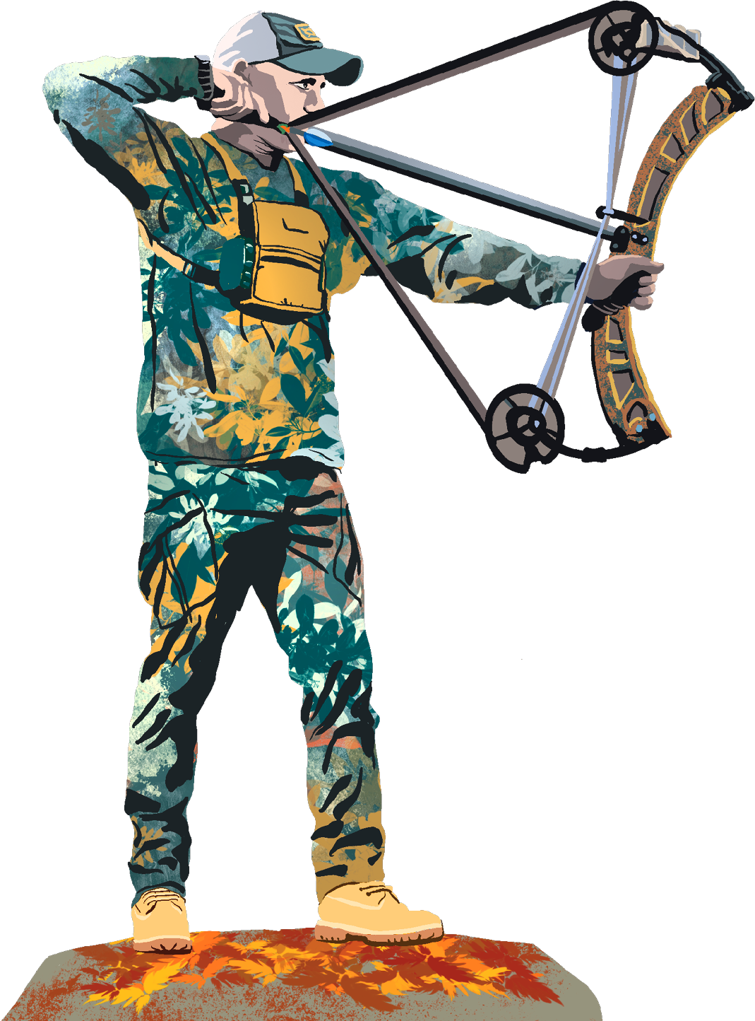 Male Bow Hunter