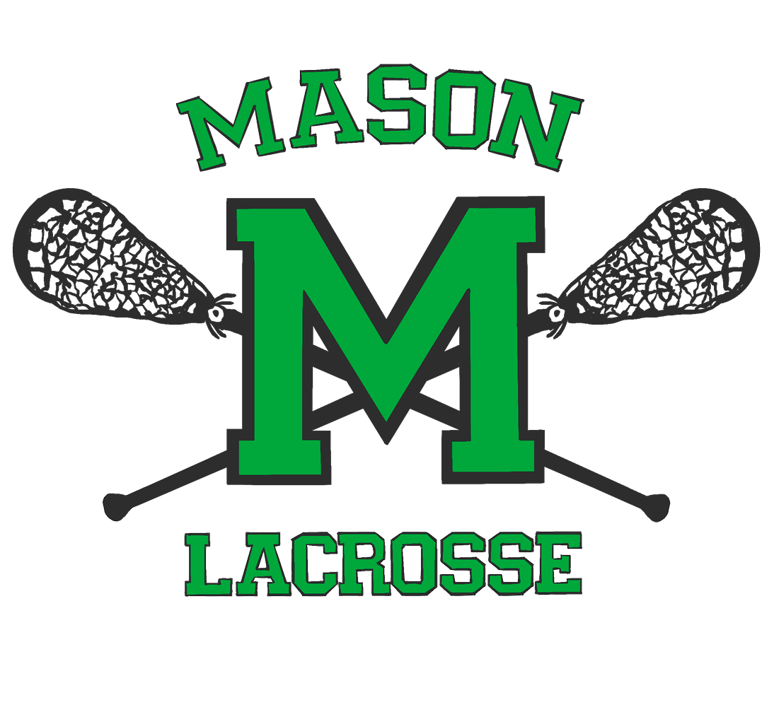 Mason Lacrosse Logo (wood color background)