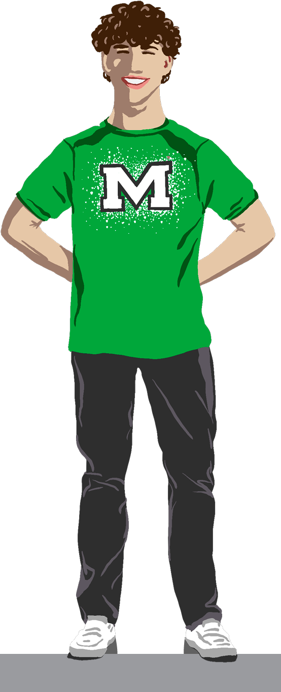 Mason Male Cheerleader