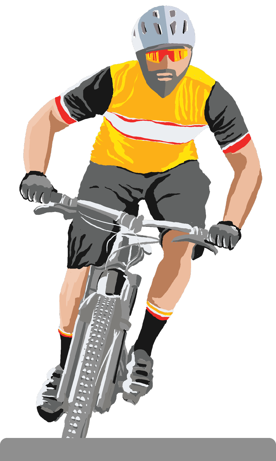 Male Mountain Biker