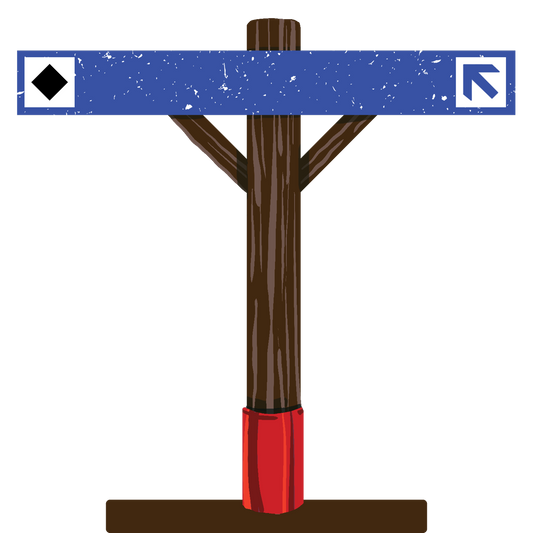 Ski Sign (customizable)