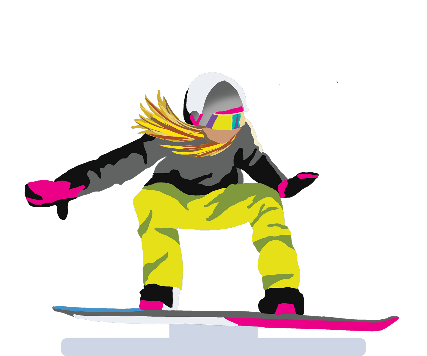 Female Snowboarder