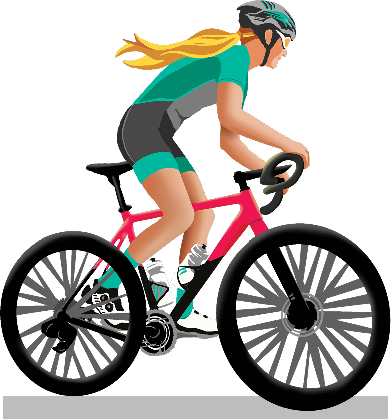 Female Road/Gravel Rider