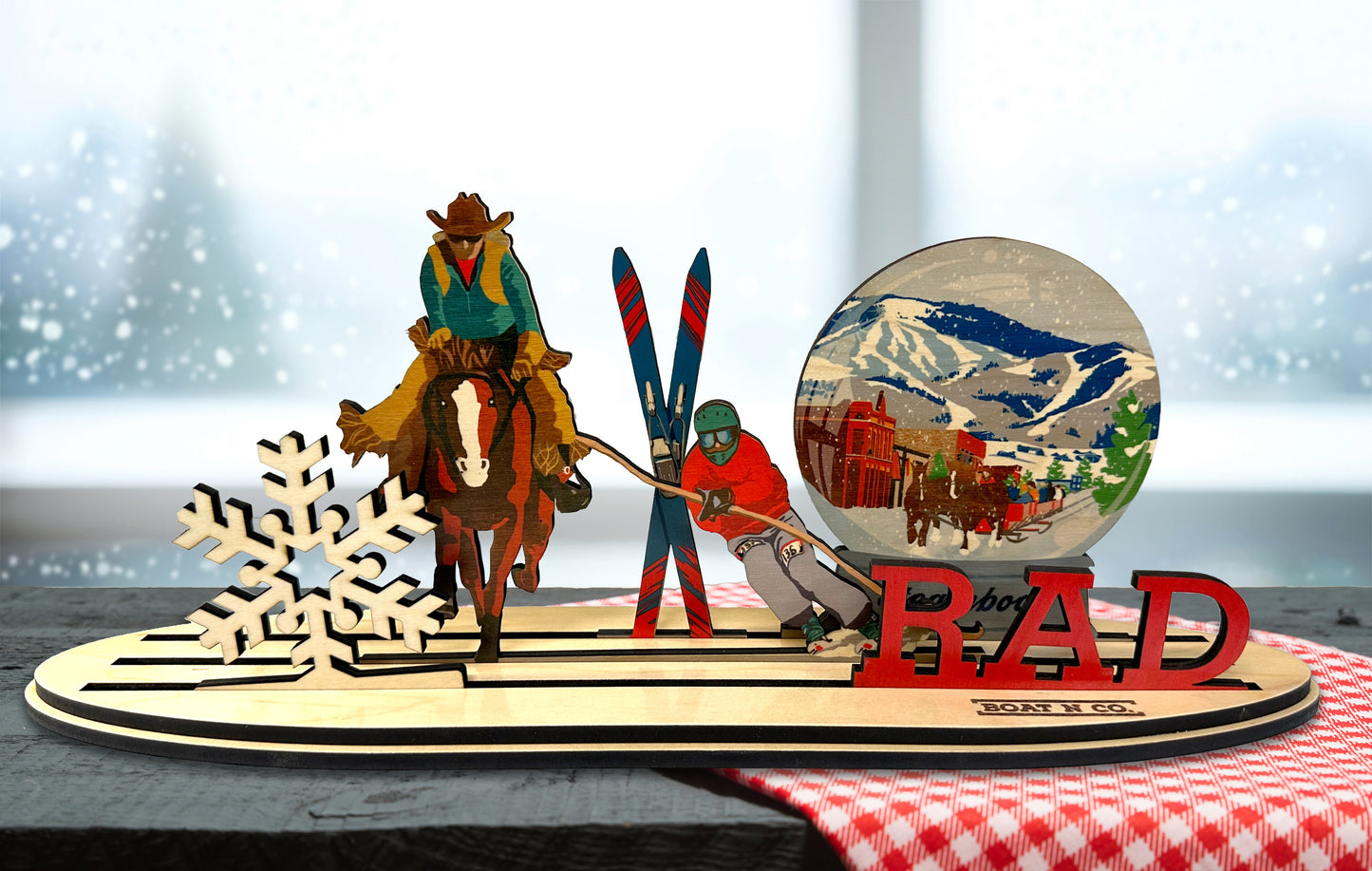 Large Skijoring / Snowglobe