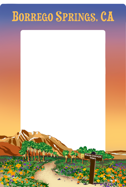 Borrego Springs - Vertical Frame