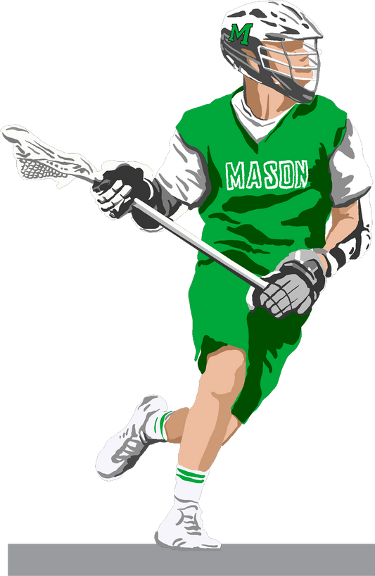 Male Lacrosse Player