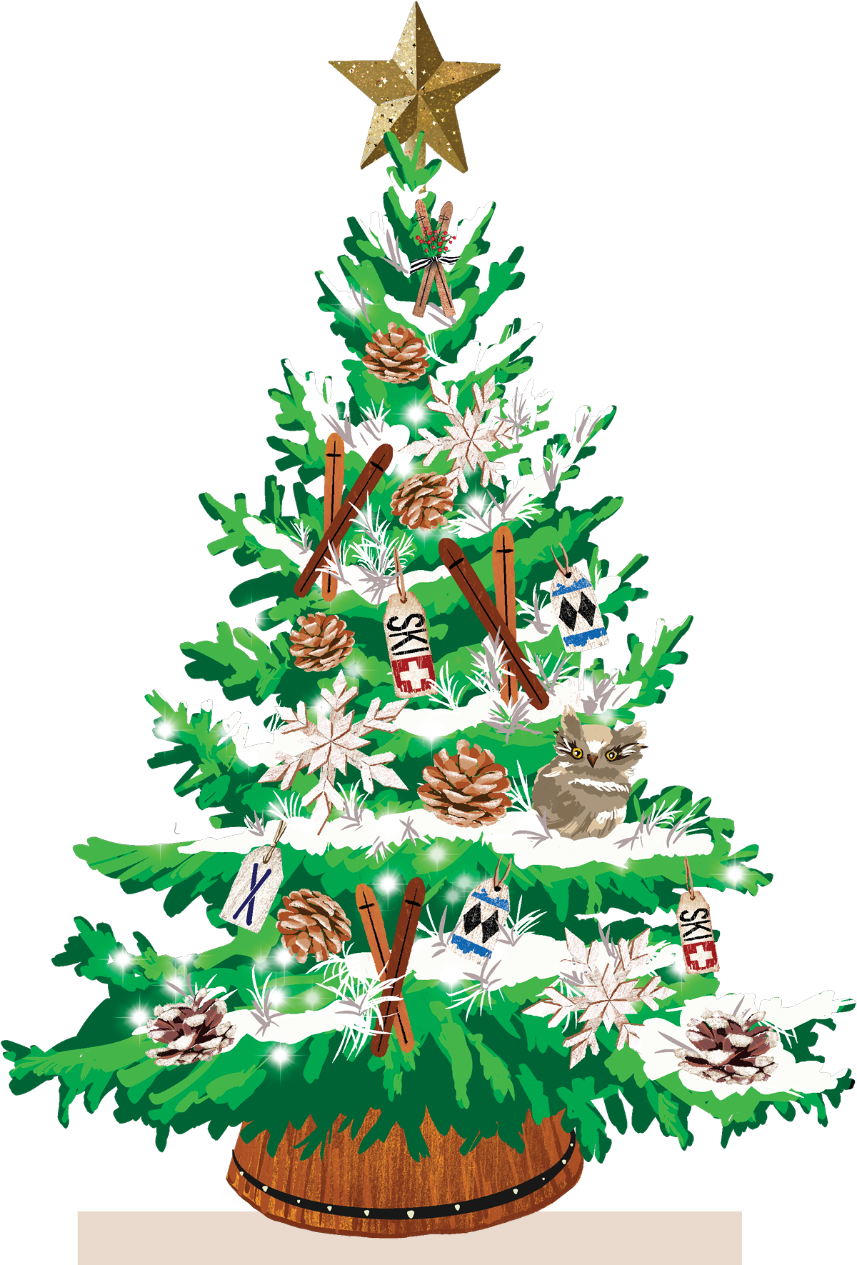 Holiday - Ski Tree