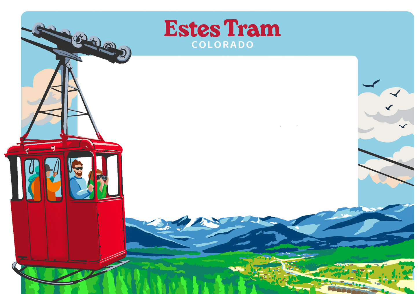Estes Tram - Horizontal Frame