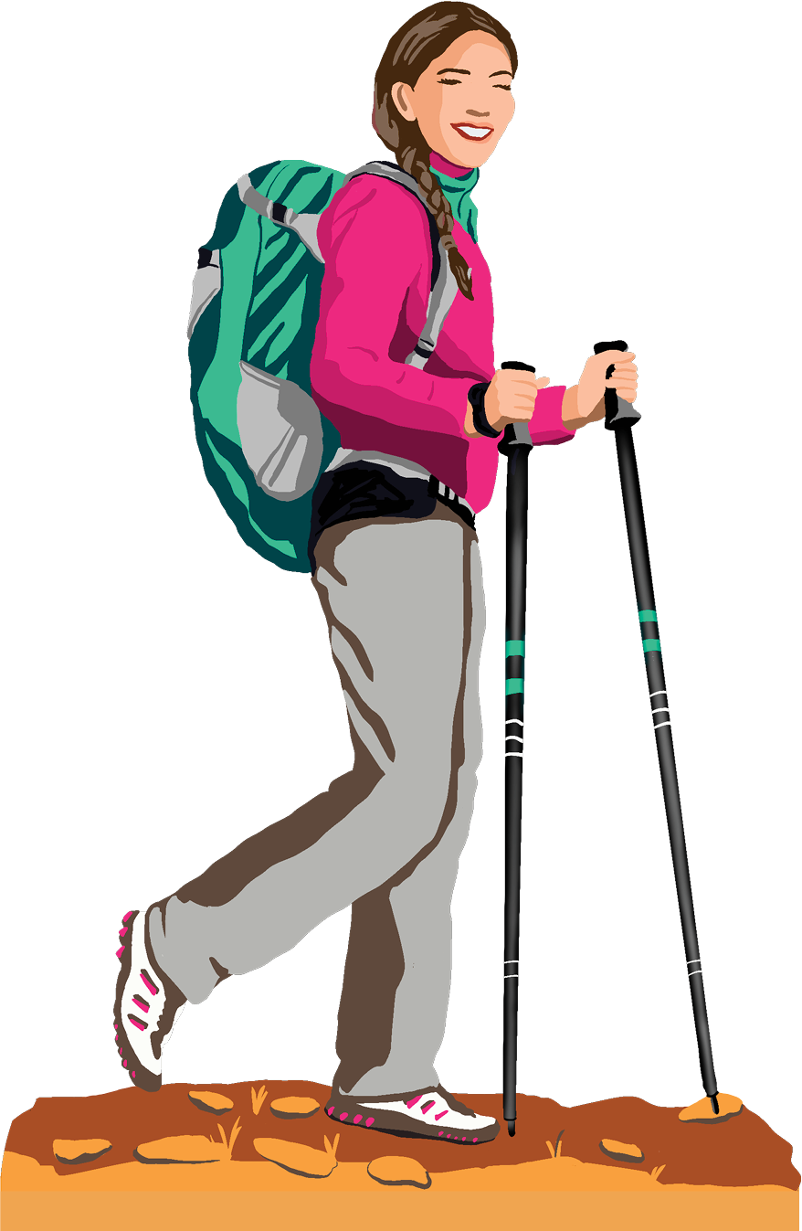 Female Hiker