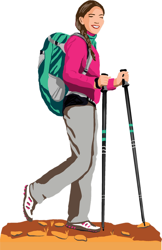 Female Hiker