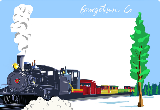 Georgetown Train - Horizontal Frame