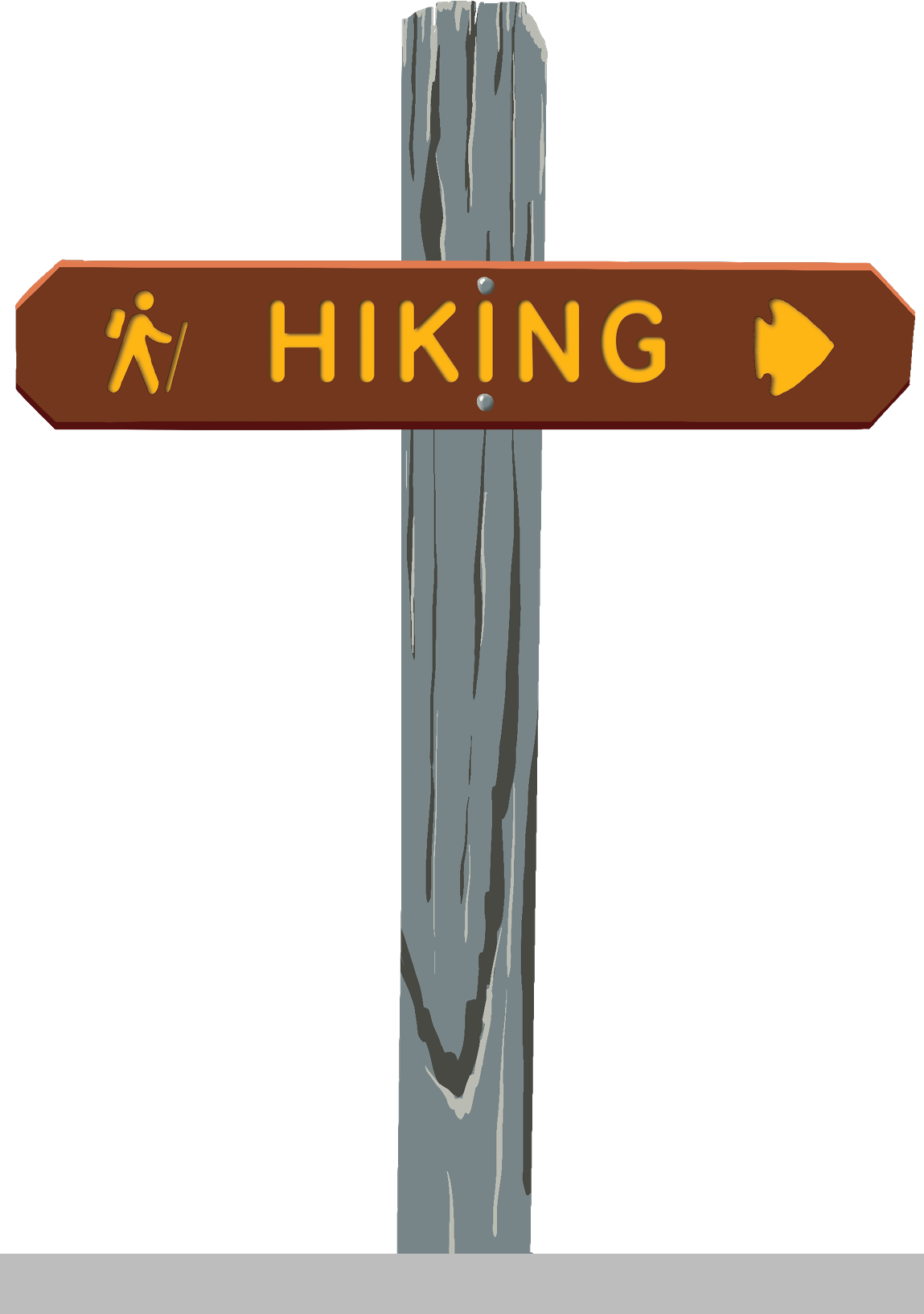 Hiking Sign - Small