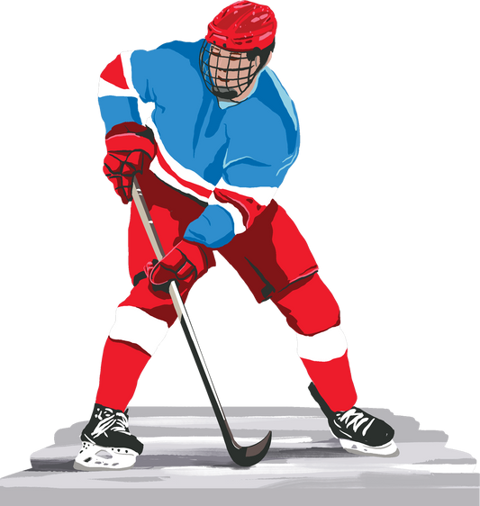 Male Hockey Player