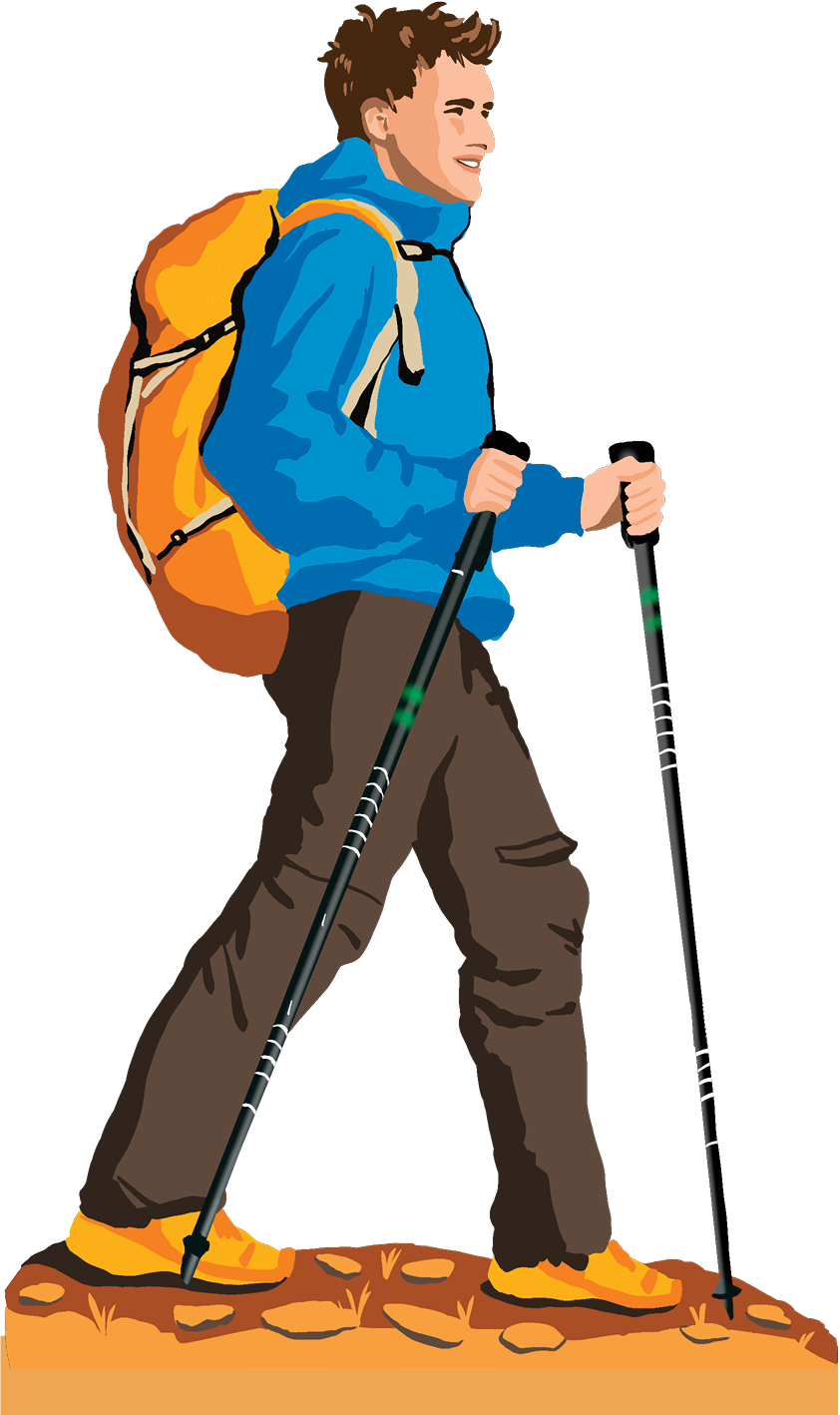 Male Hiker