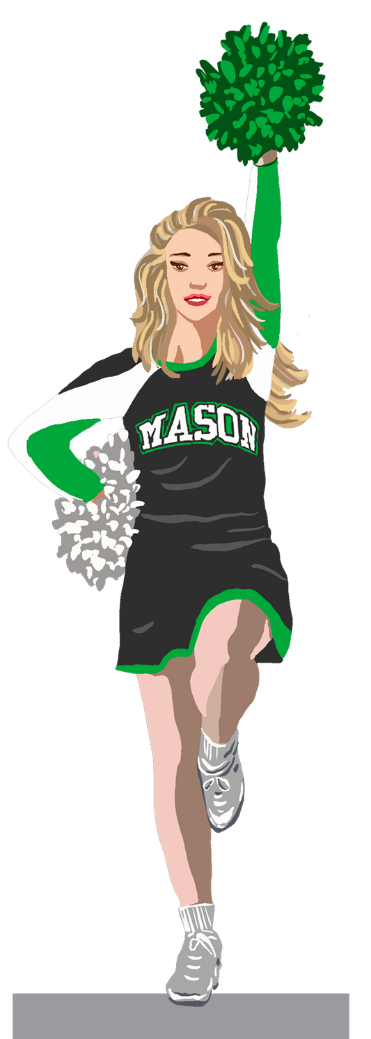 Mason Female Cheerleader (Blonde)